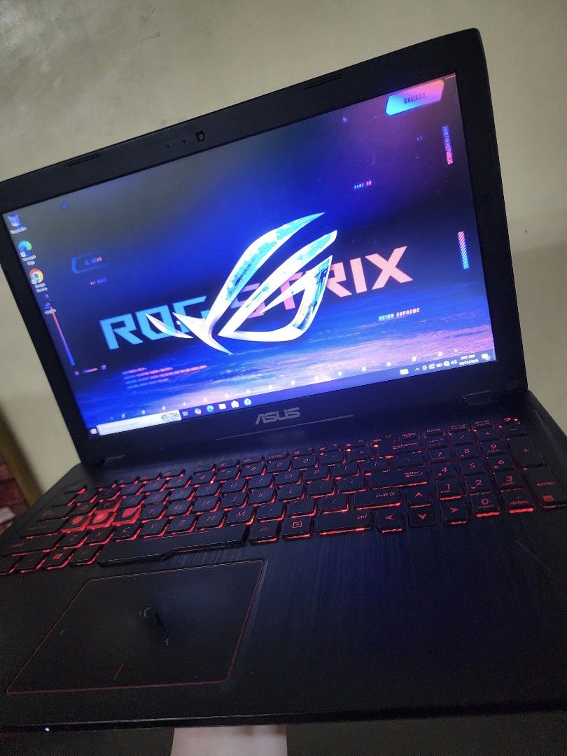 ASUS ROG Gaming Laptop RUSH (Category: Laptops & Notebooks) located in Caloocan City. Submitted by greatgadget2026 (Listing ID 1467304473, Image 3). Description: FOR SALE ASUS ROG GAMING LAPTOP RUSH 15.6 INCHES FULL HD 1080 Display i5 7th GEN 4gb DDR4 Ram (Upgradeable) GPU 1:Intel UHD Graphics GPU 2:Nvidia GTX 1050 1tb HDD With Backlit Keyboard Color(RED) 2 to 3 hrs BATTERY Issue 1 key hindi nagana(down arrow) and may minor physical issues check 