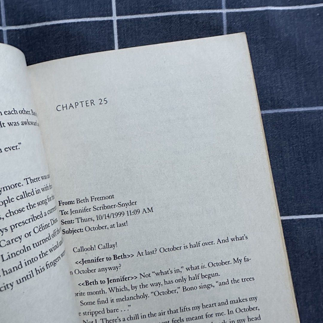Attachments by Rainbow Rowell (Category: Storybooks) located in Sogod. Submitted by keziaobbus (Listing ID 1467314113, Image 2). Description: Read the synopsis here: https://www.goodreads.com/book/show/8909152-attachments.