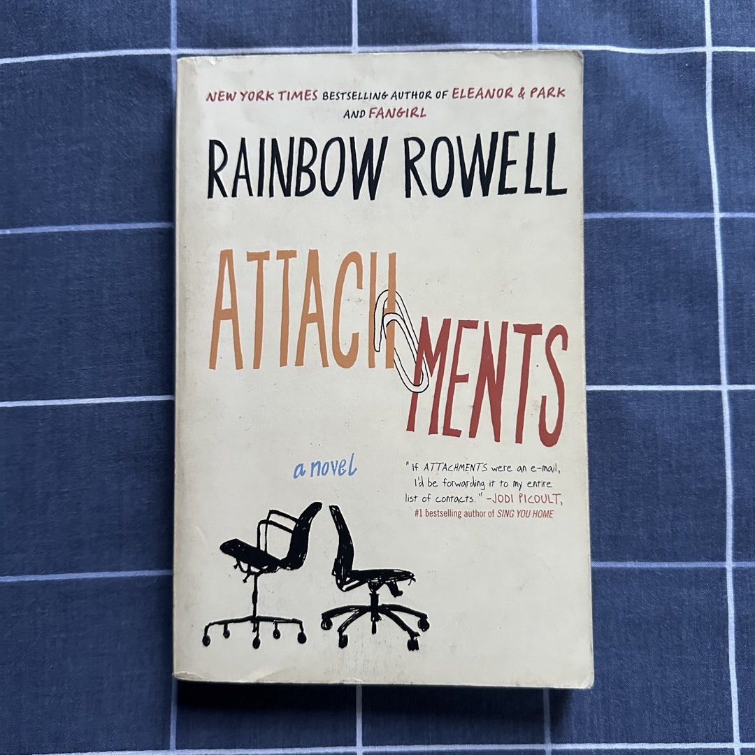 Attachments by Rainbow Rowell (Category: Storybooks) located in Sogod. Submitted by keziaobbus (Listing ID 1467314113, Image 1). Description: Read the synopsis here: https://www.goodreads.com/book/show/8909152-attachments.