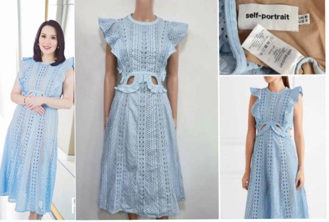 💯Auth Self Portrait dress (Category: Dresses) located in Makati City. Submitted by brandedshopoffers (Listing ID 1467178254, Image 1). Description: 💯Authentic Self Portrait dress Size: UK 10 medium Price for sale: 2,500 Price for rent: 1,500.