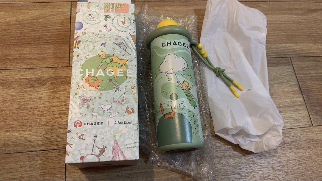 Authentic Chagee Le Petit Prince Tumbler (Category: Water Bottles & Tumblers) located in Caloocan City. Submitted by gtfoakii (Listing ID 1467302640, Image 1). Description: Authentic Chagee Le Petit Prince Tumbler 550ml With box and brandnew! MOP:Maribank MOD: JNT.