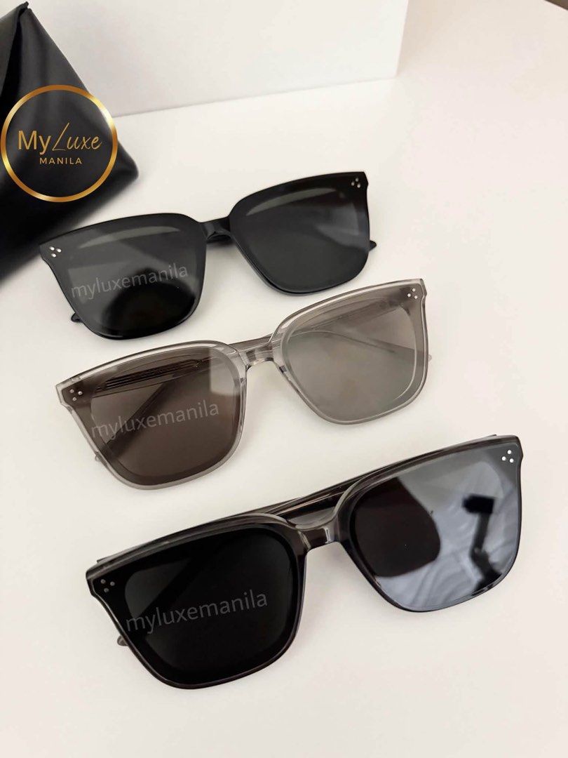 Authentic Gentle Monster - Gent Series (With Box Set) (Category: Sunglasses & Eyewear) located in Manila. Submitted by myluxe.manila (Listing ID 1467294415, Image 2). Description: Want to cop yours? Order now & Receive it today! Onhand and ready to deliver ✨ ⭐️CELEBRITY TRUSTED SHOP ⭐️ 🤩 LOWEST PRICE IN THE MARKET 🤩 All Brand new and actual photos/videos posted Legit Import from Seoul, South Korea 🇰🇷 We accept cod same day delivery thru grab 
