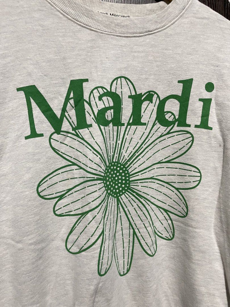 AUTHENTIC MARDI MERCREDI PULLOVER (Category: Longsleeves) located in Cagayan de Oro. Submitted by dwight_666 (Listing ID 1467171995, Image 2). Description: 23x24 large womens small mens complete tags authentic/legit as new condition flawless no issue color rate: 9.7/10.