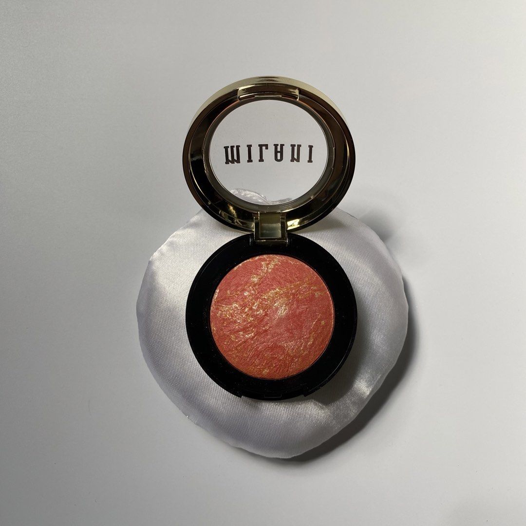 [AUTHENTIC] Milani Baked Powder Blush (Corallina #08) (Category: Makeup) located in Midsayap. Submitted by someones_attic (Listing ID 1466724321, Image 1). Description: ⤿shade: corallina / #08 ⤿net wt: 3.5 g | 0.12 oz ▹see attached screenshot for the OG SRP $29.99 on LA FEMME BEAUTY ▹brand new & unused. (please refer to photos for actual condition) 💯 guaranteed authentic from Qatar cargo box 🇶🇦.