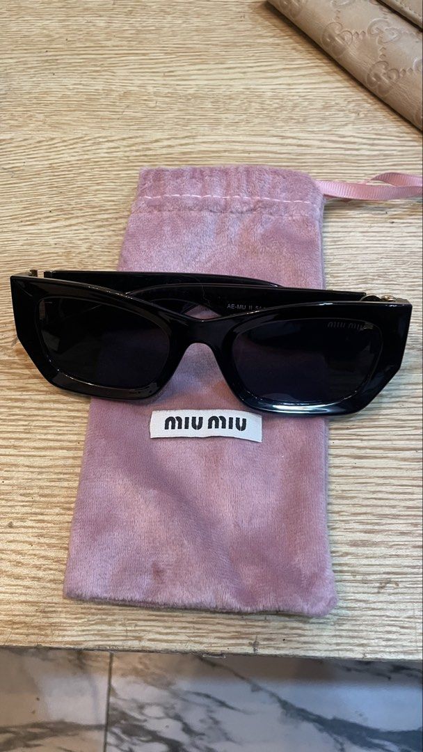 Authentic miu miu sunglass (Category: Luxury Accessories) located in Cavite. Submitted by ohmie23 (Listing ID 1467262310, Image 1). Description: Authentic miu miu sunglass.