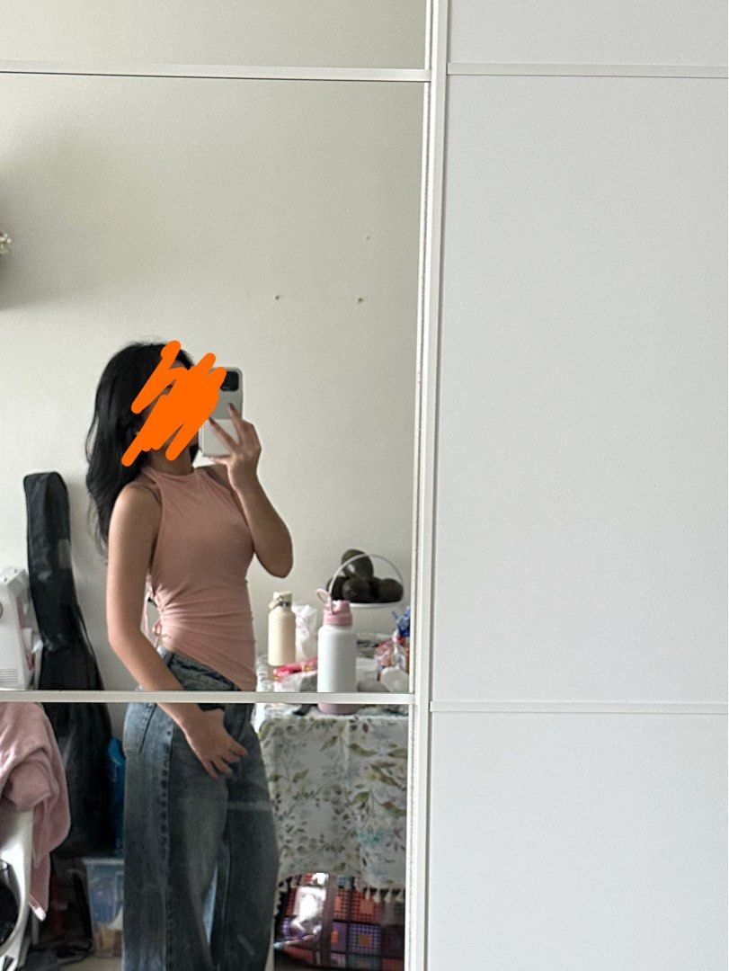 Ayanapa Backless Pink Halter Top (Category: Sleeveless) located in Makati City. Submitted by xo.thrifty (Listing ID 1467260665, Image 3). Description: .