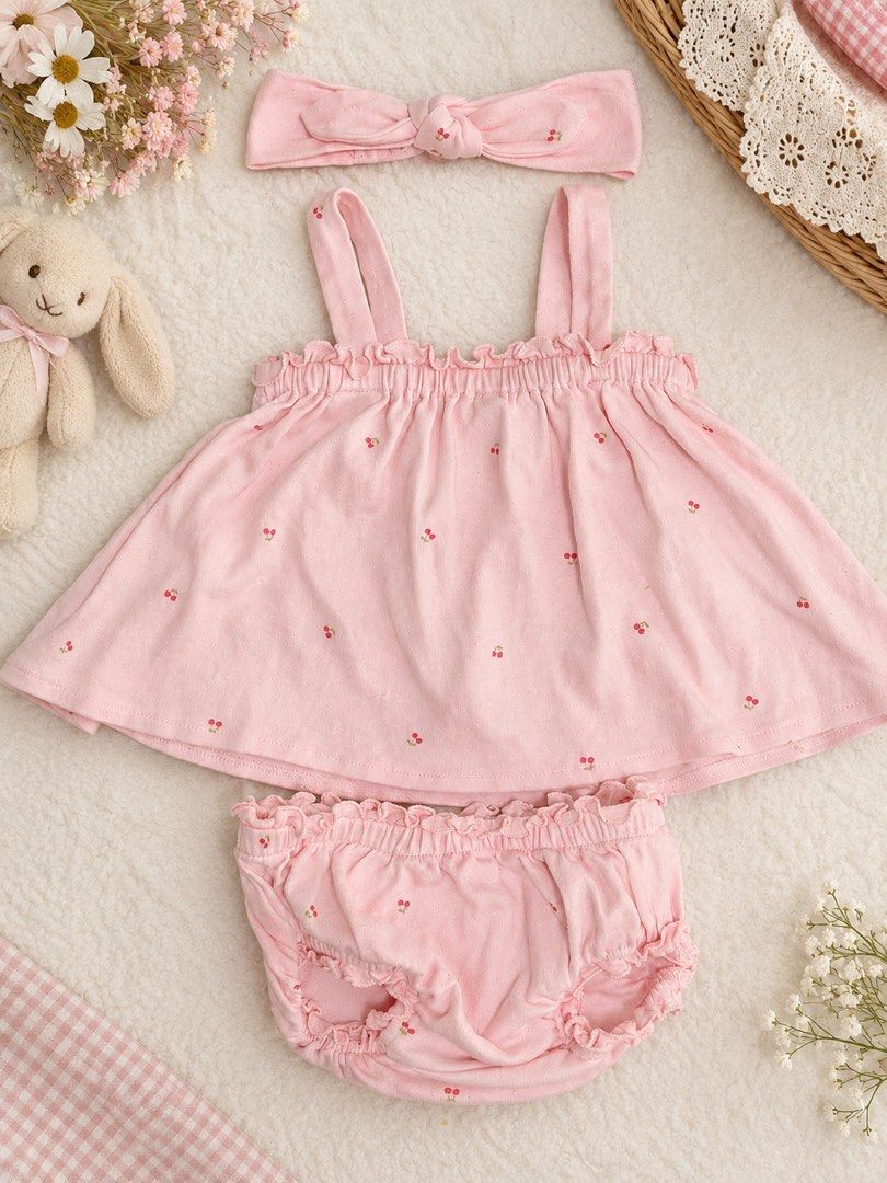Baby girl ootd (Category: Babies & Kids Fashion) located in Mandaluyong City. Submitted by limlexi (Listing ID 1467230533, Image 1). Description: .
