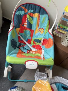 Wooden rocking chair, Babies & Kids, Infant Playtime on Carousell