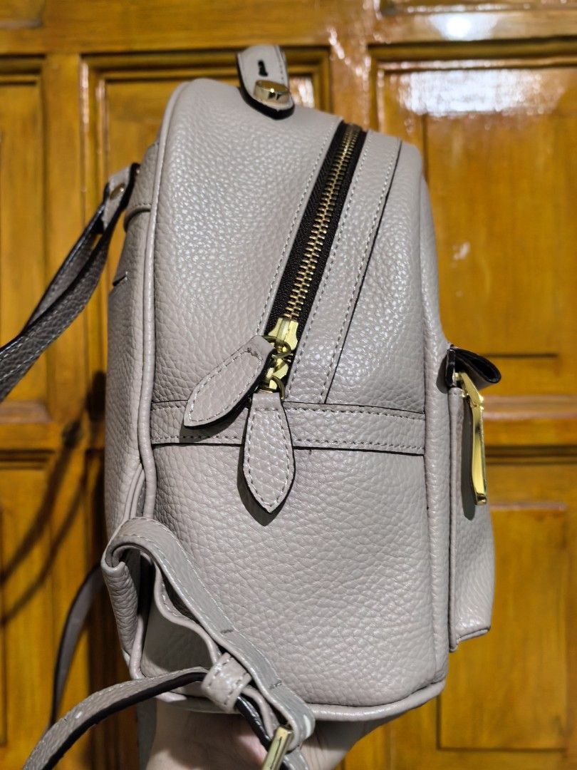 Backpack (Category: Backpacks) located in Manila. Submitted by khulet2008 (Listing ID 1467262360, Image 3). Description: Samantha Thavasa mini backpack Beige color In very good condition. Color trans in back strap area. No rubs. Personal fave..