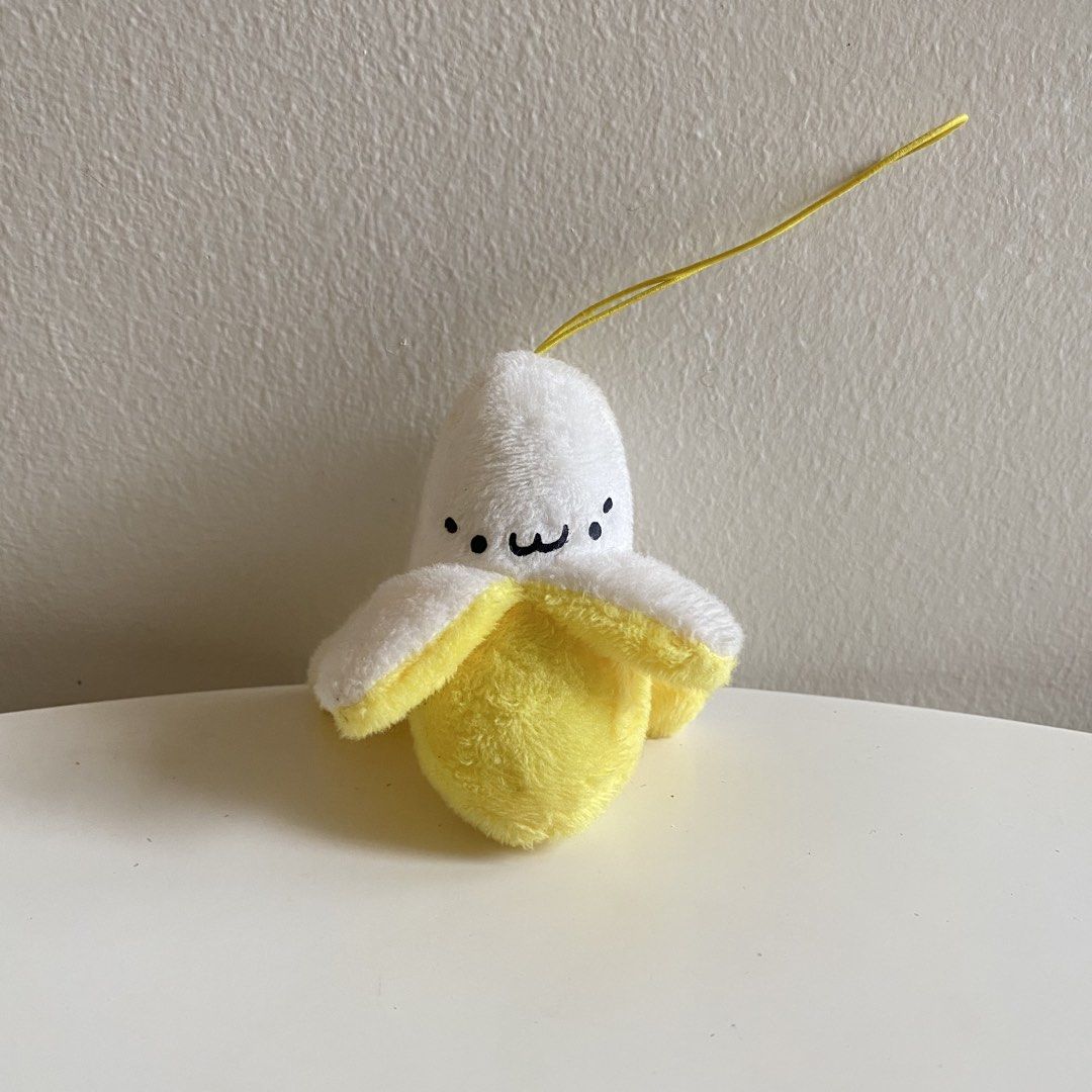 Banana Plush Toy Charm/Keychain (Category: Plushies & Soft Toys) located in San Pedro. Submitted by jellybean.co (Listing ID 1467232523, Image 1). Description: .
