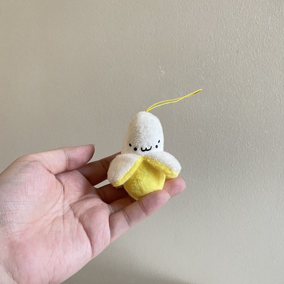 Banana Plush Toy Charm/Keychain (Category: Plushies & Soft Toys) located in San Pedro. Submitted by jellybean.co (Listing ID 1467232523, Image 2). Description: .