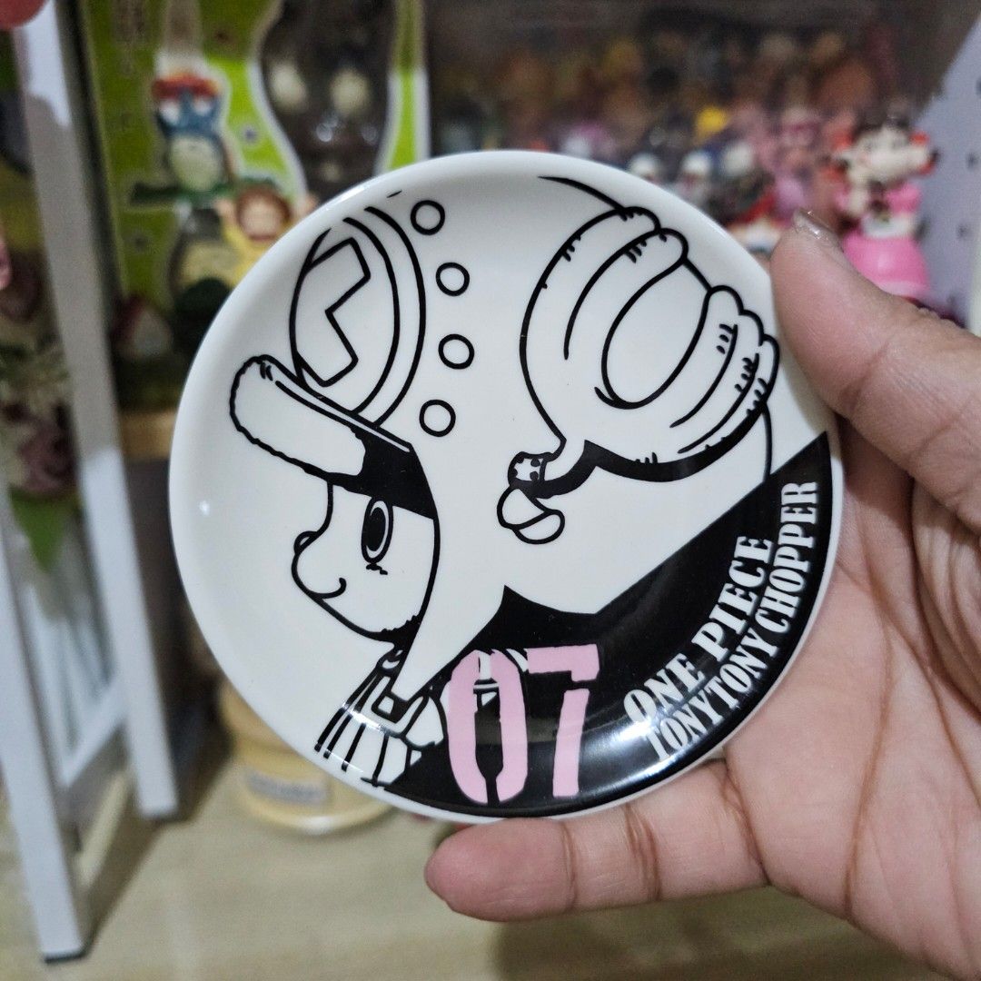 Banpresto One Piece Chopper Mini Decor Plate (Category: Character Goods) located in Manila. Submitted by lovelylovesjapan (Listing ID 1467286188, Image 2). Description: 🌸The item is on-hand and authentic from Japan 🌸Mode of Payment (MOP): GCASH/Bank Transfer 🌸Mode of Delivery (MOD): J&T or Lalamove (Shipping every Saturday and Sunday) Notes: 🩷Breakable items are packed with care and caution. Seller will not be held liable for any damages incu