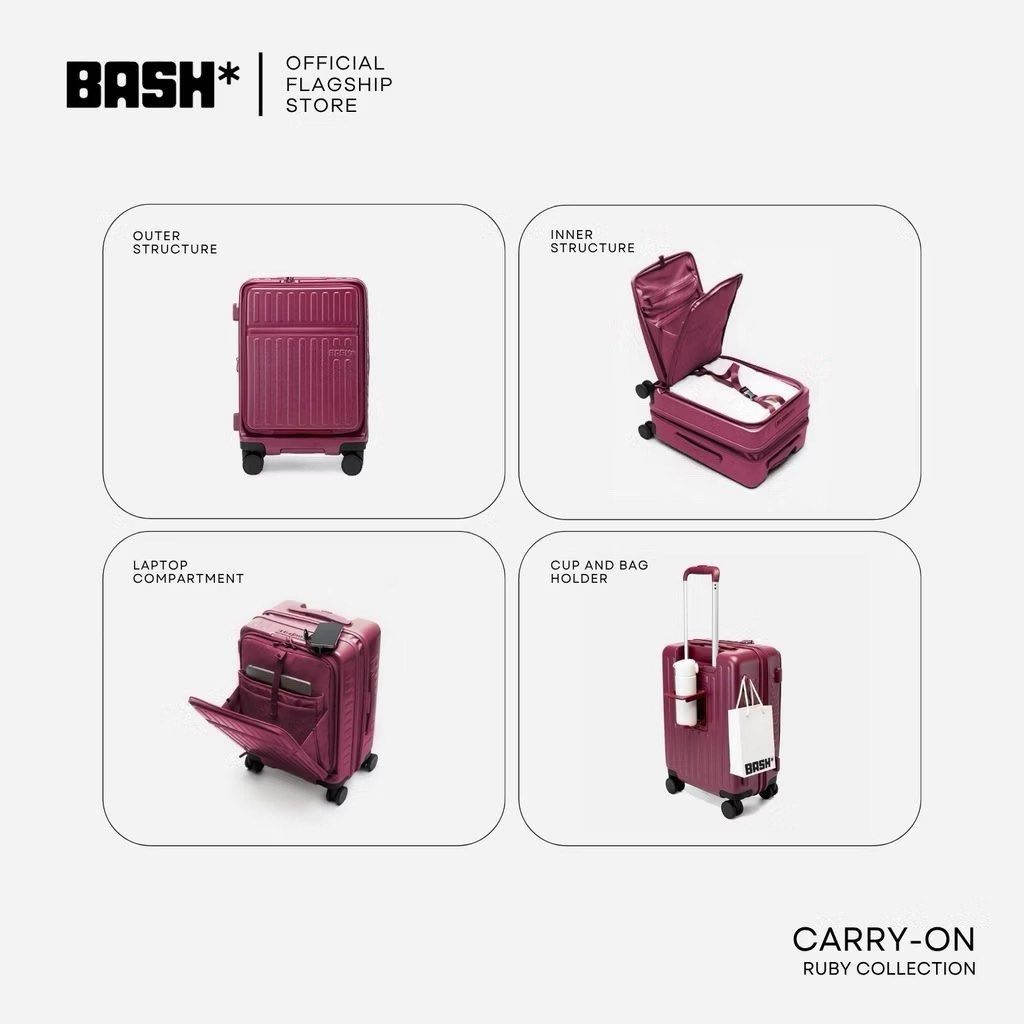 Bash Jetset Luggage Carry On Red Pink (Category: Luggage) located in Dasmarinas. Submitted by goaldeluxe (Listing ID 1467340873, Image 2). Description: Brand new nakabalot pa sa packaging unopened. Mali ng checkout dapat yung alps yung ichecheckout ko na out of stock waa.