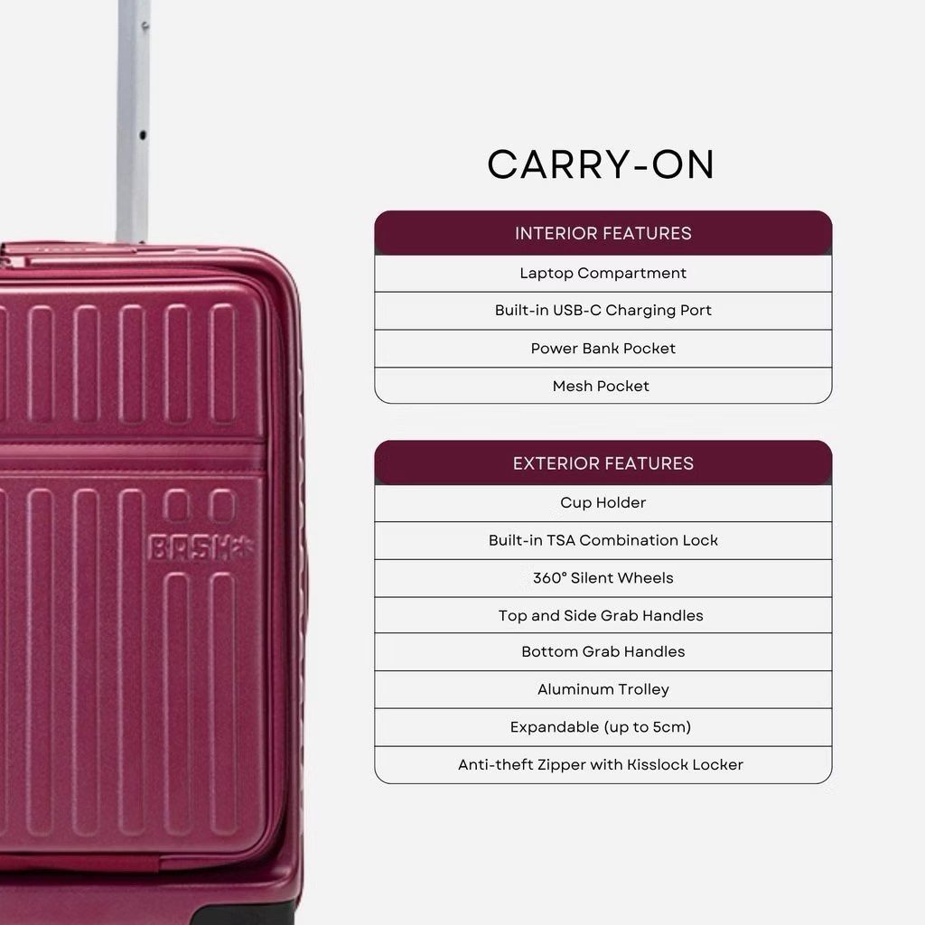 Bash Jetset Luggage Carry On Red Pink (Category: Luggage) located in Dasmarinas. Submitted by goaldeluxe (Listing ID 1467340873, Image 3). Description: Brand new nakabalot pa sa packaging unopened. Mali ng checkout dapat yung alps yung ichecheckout ko na out of stock waa.