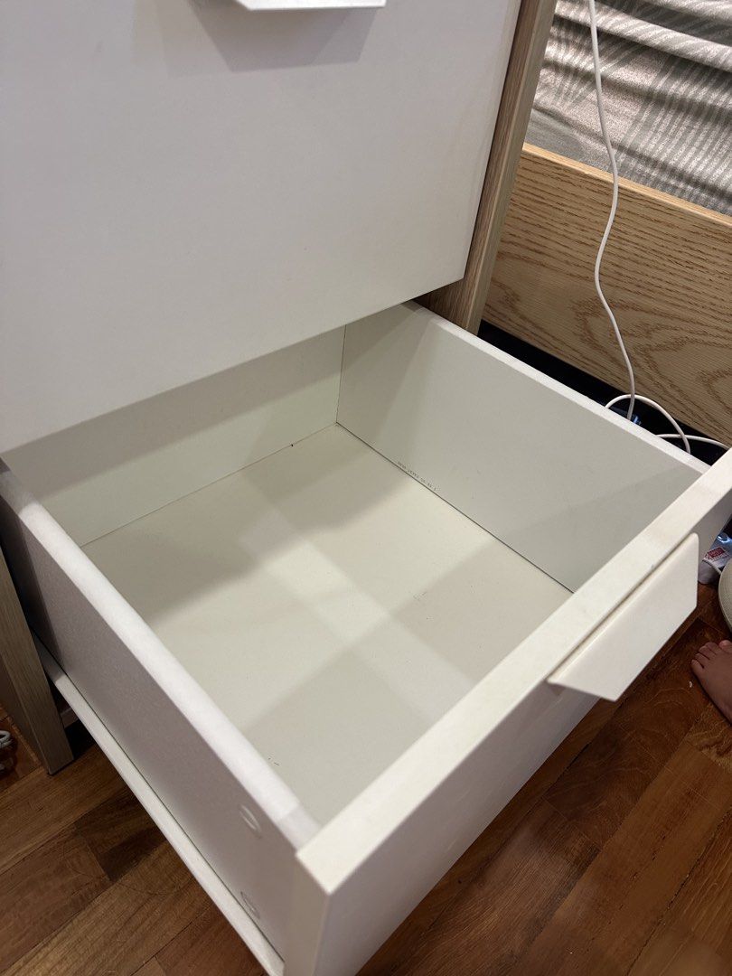 Bedside Table (Category: Tables & Sets) located in Singapore. Submitted by esung94 (Listing ID 1467193162, Image 3). Description: From ikea Pickup only at Paya Lebar m.