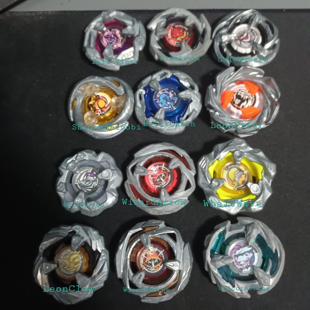Beyblade X Build A Bey For PHP 100 (Category: Action & Battle Toys) located in Manila. Submitted by anthonyfa (Listing ID 1467357103, Image 2). Description: Beyblade X All Takara/Original 1 blade/ 1 Ratchet / 1 Bit = PHP 100 ✅️MODE OF PAYMENT: GCASH/CASH ✅️MODE OF SHIPPING: PICKUP/LALAMOVE/MEETUP/ JNT below php 100 shipping fee SHIPPING FEE SHOULDERED BY THE BUYER ✅️You do the booking ✅️LOCATION: PASIG.
