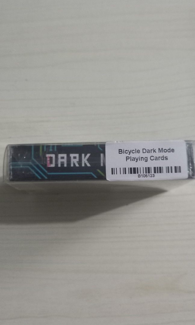 Bicycle Dark Mode Card Deck (Category: Card Packs) located in Pasig City. Submitted by j-fri0127 (Listing ID 1467174918, Image 3). Description: Not a fan of cardistry. Just bought it from Run-It and only for collection..