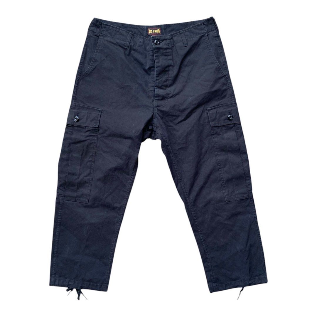 Big union First Jungle Pants (Category: Joggers) located in Zamboanga. Submitted by ak.hunt (Listing ID 1467306556, Image 1). Description: size Measurements Waist 34 can fit 30 Length: 36 Rise:12 Thigh:12 Leg Opening: 8 Condition: excellent Price: Pm.