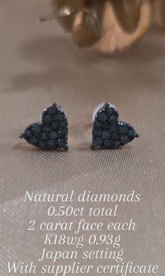 Black heart stud earrings (Category: Earrings) located in Malolos. Submitted by keenhorse_ef38ab (Listing ID 1467304031, Image 1). Description: Details posted COD/COP MEETUP/SAME DAY DELIVERY WITHIN METRO MANILA.