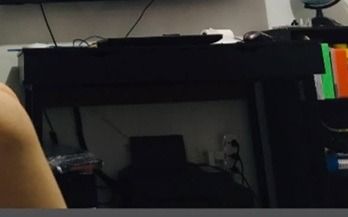 Black Work Table + Black Office Chair with Rolling Base (Category: Office Furniture & Fixtures) located in Mandaluyong City. Submitted by kris3000 (Listing ID 1467214164, Image 3). Description: Take both for 500. - Color: Classic Black - Mobility: Rolling base with 5 smooth-gliding wheels - Comfort: Padded seat and backrest with fabric upholstery - Support: Built-in armrests on both sides - Adjustability: 360-degree swivel function and easy heigh