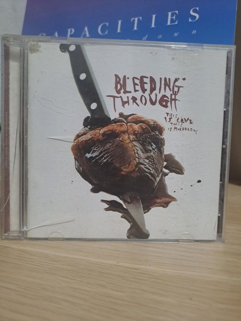 Bleeding Through - This Is Love, This Is Murderous CD (Category: CDs & DVDs) located in Las Pinas. Submitted by cobieshop (Listing ID 1467319167, Image 1). Description: - Artist & Album: Bleeding Through - This Is Love, This Is Murderous - Genre: Classic Metalcore - Packaging: Standard Jewel Case - Perfect for metalcore collectors and fans of the genre!.