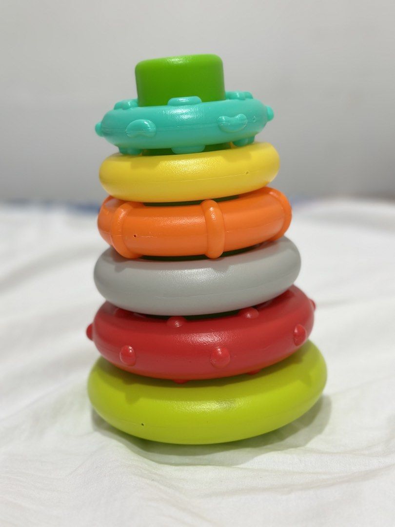 Blue Box Rock 'n Stack Rings (Category: Infant Playtime) located in Quezon City. Submitted by claro.ph (Listing ID 1467290550, Image 1). Description: .