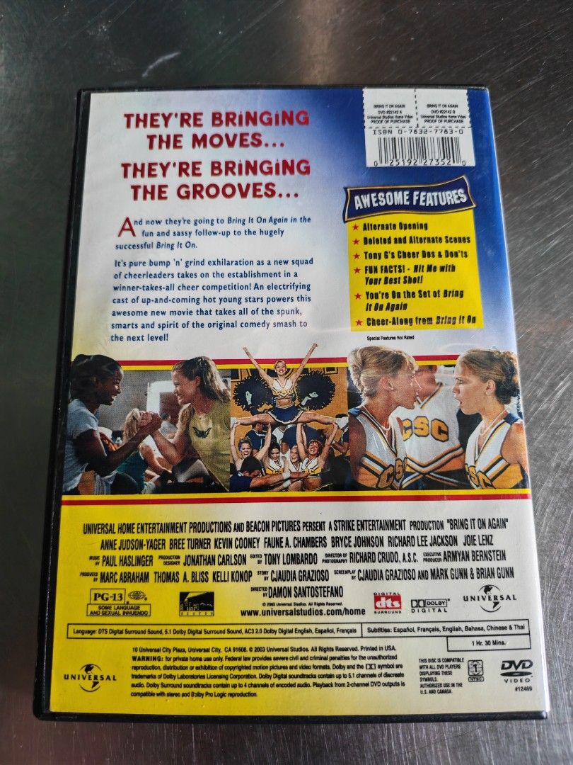 Bring it On (Category: CDs & DVDs) located in Carmona. Submitted by tech_hub_cavite (Listing ID 1467217956, Image 2). Description: .