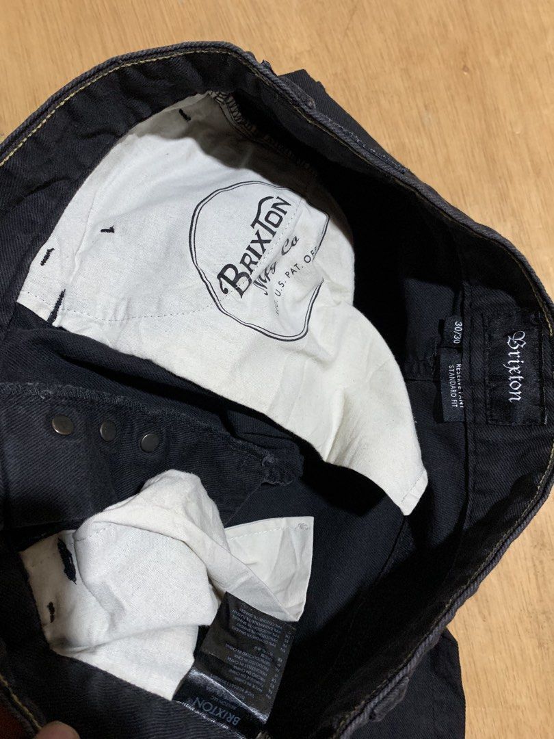 Brixton Reserve Chino Pants (Category: Jeans) located in Cebu City. Submitted by handpickedxthrift (Listing ID 1467190087, Image 3). Description: 30-31 x 39L Stretchable No mjor issue.