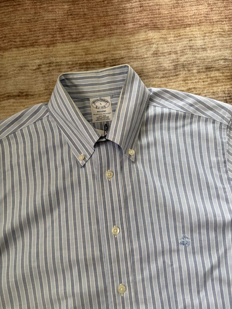 Brooks Brothers Non Iron Polo Button Down Shirt (Category: Tshirts & Polo Shirts ) located in Antipolo. Submitted by thearchivesproject (Listing ID 1467292989, Image 2). Description: 20.5 width 29 length S on tag M fits.