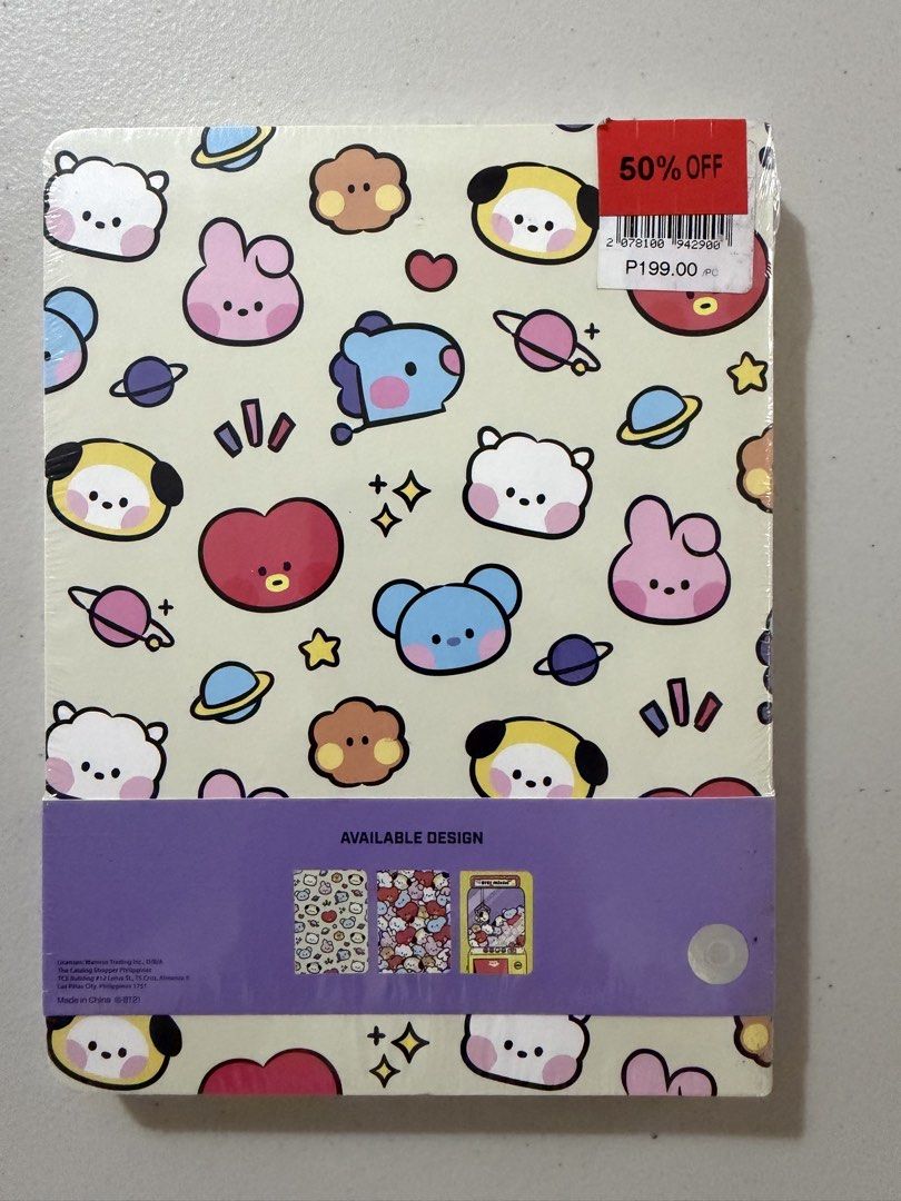BT21 Minini Stationery Set (Category: Stationery & School Supplies) located in Las Pinas. Submitted by kbcollection.07 (Listing ID 1467175989, Image 2). Description: - Item: Authentic BT21 Minini Stationery Set (Line Friends) - 3 pcs notebook set - Condition: Brand new, sealed in original plastic wrapper - Perfect for: BTS fans, collectors, or gift-giving - Rarity: Cute and hard-to-find collectible item! Note: • Color may vary due to lighting • A