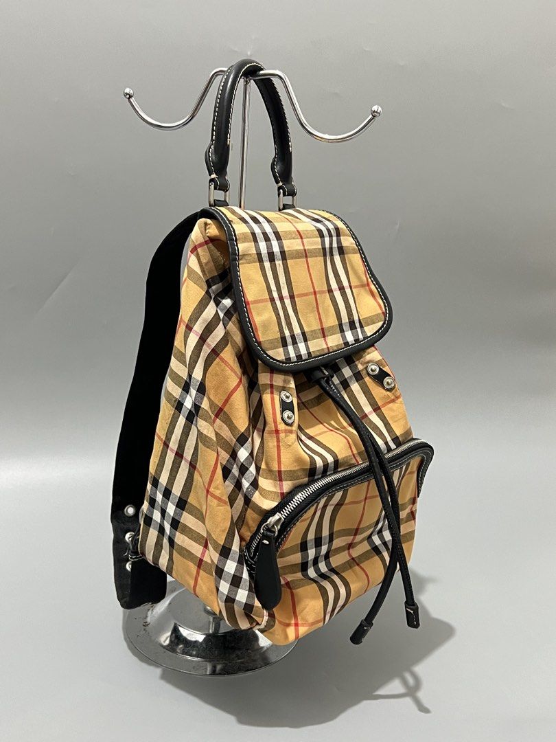 BURBERRY - Nova Plaid - Backpack (Category: Backpacks) located in Cavite. Submitted by asianluxe (Listing ID 1467268388, Image 3). Description: BURBERRY - NOVA PLAID - BACKPACK Measurements! Length:12 inches Width:14 inches Depth: 6 inches Good condition Very presentable 9/10 condition Missing lock! If u interested, Drop your offer , Let’s negotiate.