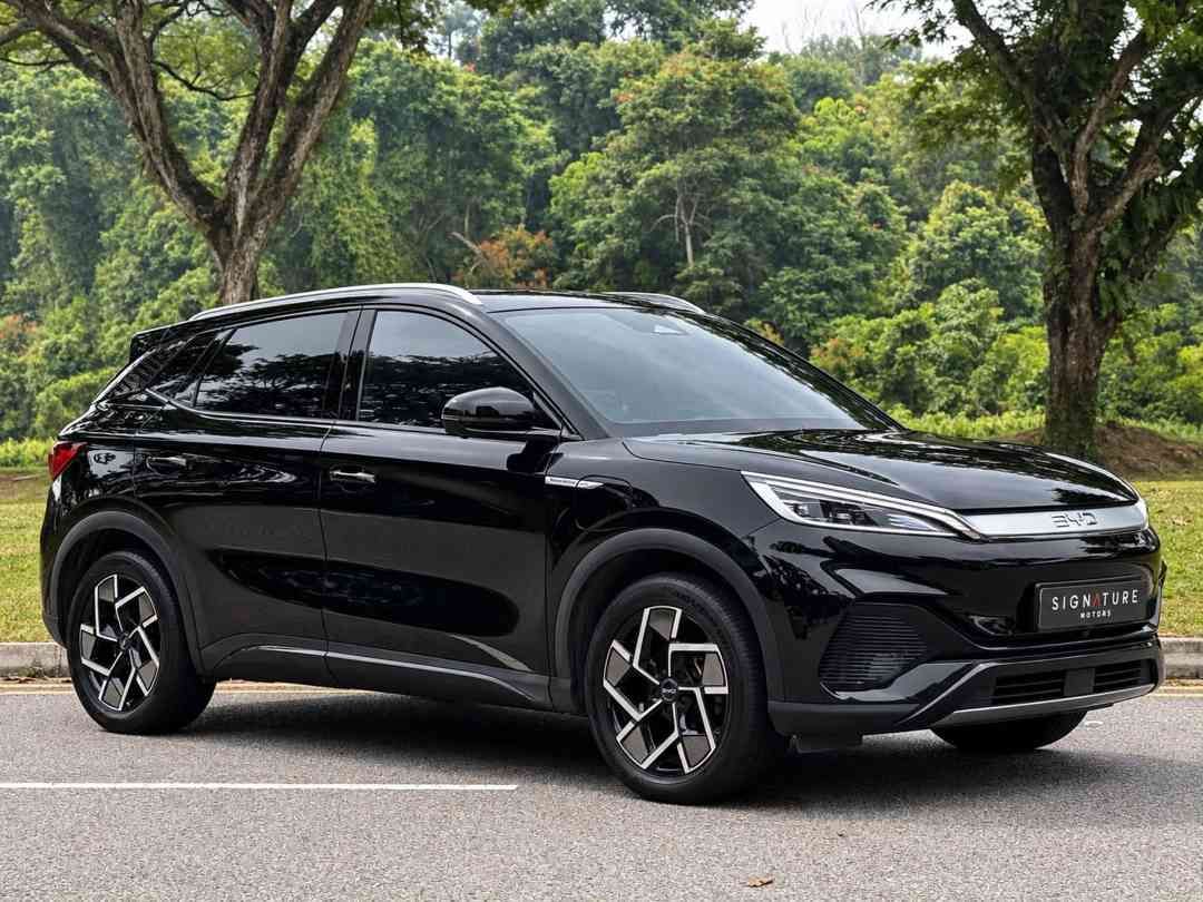 BYD Atto 3 Electric CarbonEdge [100kW] 60.5 kWh (A) (Category: Used Cars) located in Singapore. Submitted by signaturemotors (Listing ID 1467250244, Image 2). Description: Showroom: 237 ALEXANDRA ROAD 237 Alexandra Road #02-04 Singapore 159929 1 Owner! Full Agent Maintained! Still Under Agent 8Years/160,000km Battery Warranty From Reg Date. 6-Years/150,000km Car Warranty And Free Servicing From Reg Date. BYD Safety Sense! Ac Max Charging Rate At 