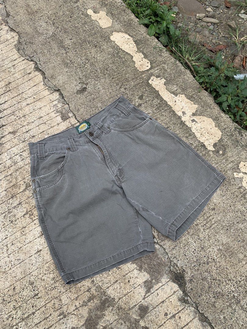 Cabelas Grey Cargo Outdoor Shorts Size 34 (Category: Shorts) located in Manila. Submitted by findusthrift (Listing ID 1467176314, Image 2). Description: - Brand: Cabela's - Color: Grey - Material: 100% Cotton Ripstop - Size: Tagged Size 34 - Closure: Button closure with zip fly - Design: Classic multi-pocket with deep front and rear pockets - Origin: Made in China - Condition: Excellent pre-loved condition, ready to wear.