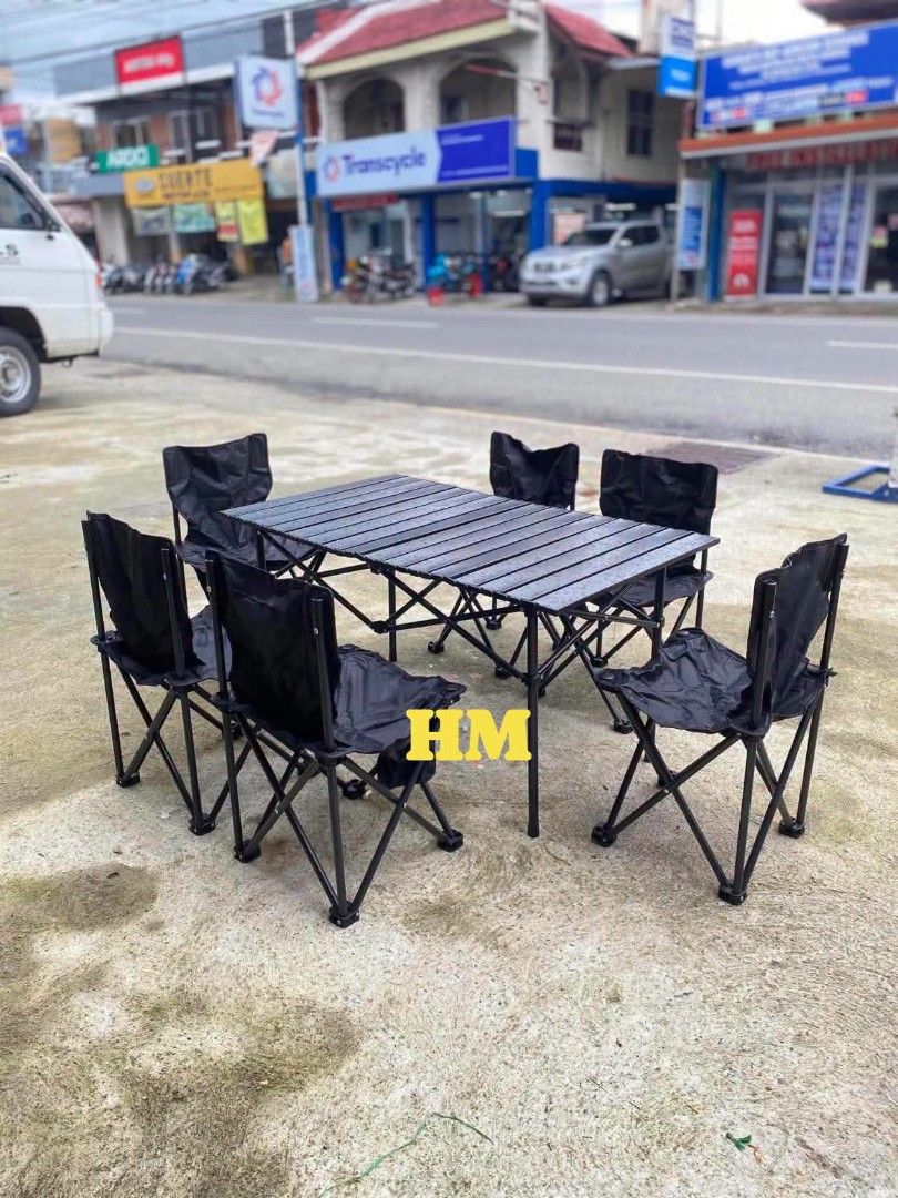 CAMPING TABLE WITH 6 CHAIR (Category: Announcements) located in Manila. Submitted by jelai.cybyb (Listing ID 1467179974, Image 1). Description: .