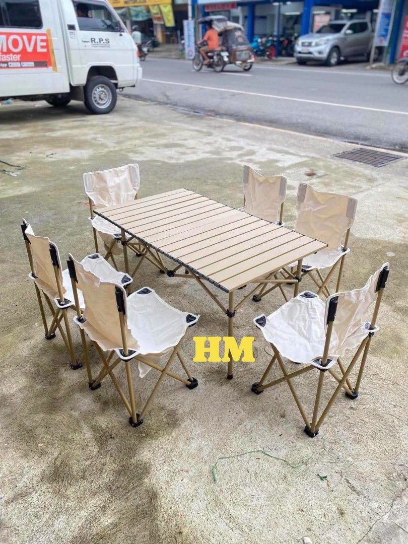 CAMPING TABLE WITH 6 CHAIR (Category: Announcements) located in Manila. Submitted by jelai.cybyb (Listing ID 1467179974, Image 2). Description: .
