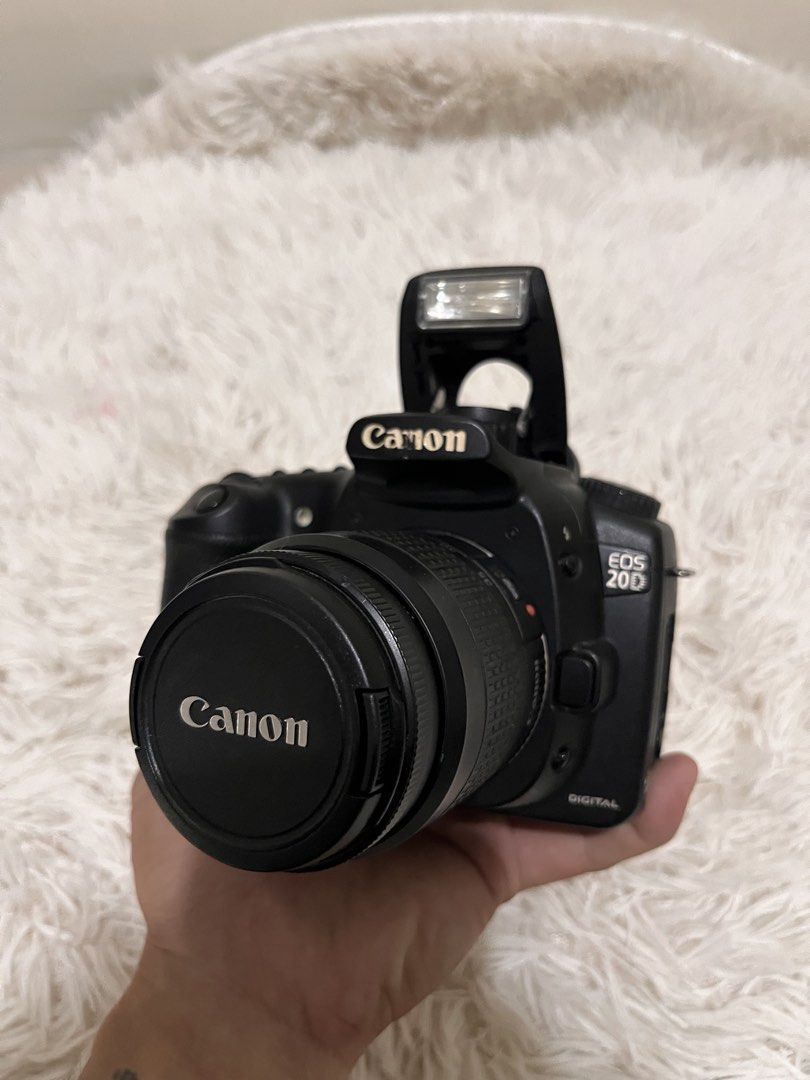 Canon EOS 20D Digital SLR Camera (Category: Cameras) located in Cavite. Submitted by pesobill (Listing ID 1467297071, Image 2). Description: Working with Lens 2Battery Charger issue: Burn Screen Naic Location PickUp/Lalamove.