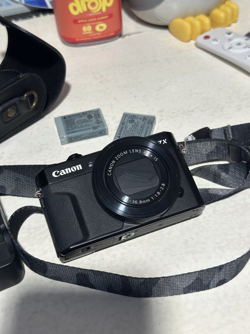 Canon PowerShot G7 X II (Category: Cameras) located in Meycauayan. Submitted by stld027 (Listing ID 1467234700, Image 2). Description: 📸 FOR SALE: Canon G7X Mark II Selling my personal Canon G7X Mark II! Used only during travels and well-loved. Inclusions: * Original box * Original charger * 2 original batteries * Silicone case * Mini camera bag * Originally purchased from Henry’s Cameras, SM Mall of Asia (MOA). 📸 Reason for selling: Upgrading 