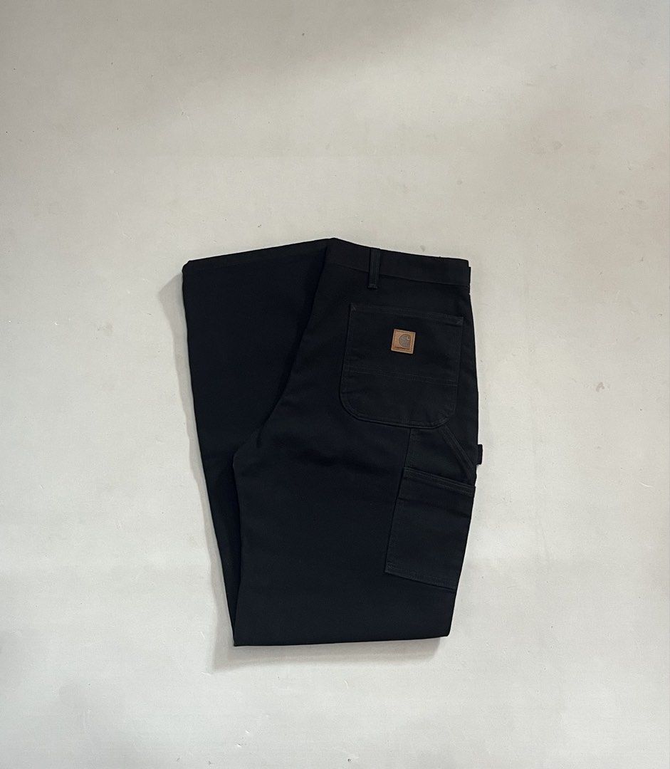 Carhartt B11 BLK PANTS (Category: Jeans) located in Iloilo. Submitted by jthrift0 (Listing ID 1467179712, Image 1). Description: 34x44x10 resize excellent condition 10/10 color rate.