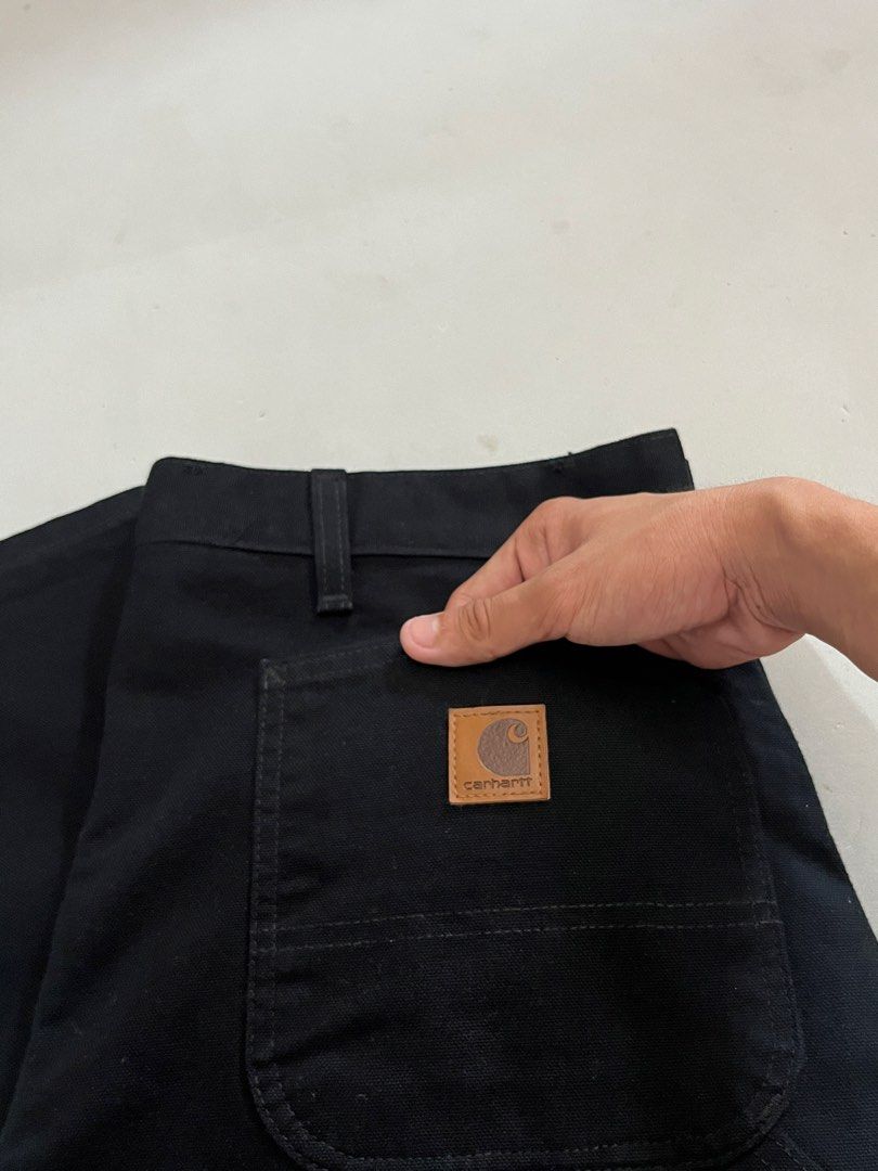Carhartt B11 BLK PANTS (Category: Jeans) located in Iloilo. Submitted by jthrift0 (Listing ID 1467179712, Image 2). Description: 34x44x10 resize excellent condition 10/10 color rate.