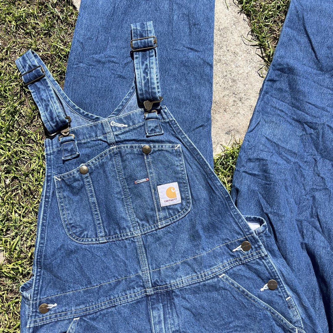 CARHARTT DENIM JUMPER ‼️ (Category: Jeans) located in Cebu City. Submitted by clarkcamu68040 (Listing ID 1467175113, Image 3). Description: CARHARTT DENIM JUMPER‼️ AS NEW W 36 / L 45.5 LEG OPENING 10 COLORATE 9.8 / 10 ISSUE : ❌❌❌ PRICE + SF 🛒🛒 📍CEBU ,CITY OF NAGA 🚚 J&T EXPRESS.