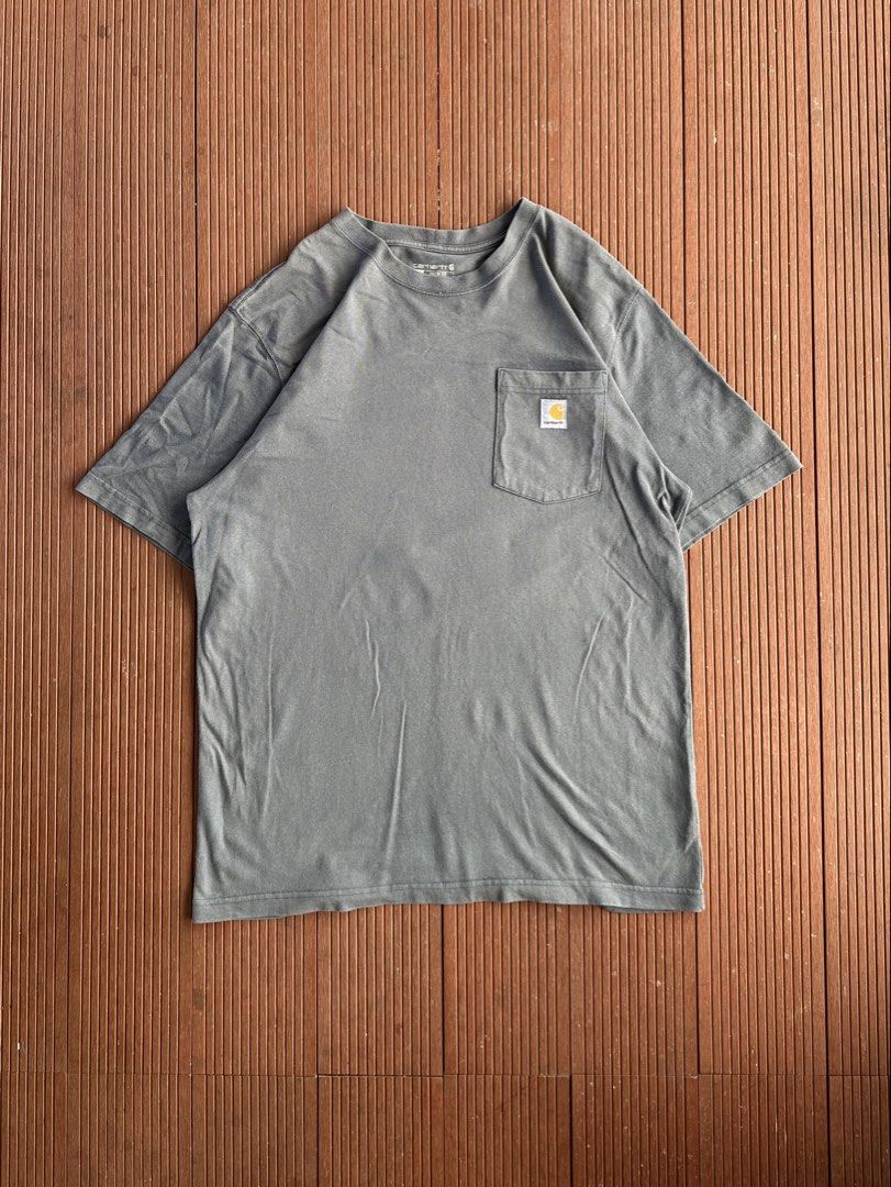 Carhartt K87 (Category: Tshirts & Polo Shirts ) located in Butuan. Submitted by dspot.loots (Listing ID 1467185367, Image 1). Description: -DETAILS- ❕Available❕ Tee Fit to L Measurement (in inches) WIDTH: 22.5 LENGHT: 29.5 CONDITION: 9 out 10 ISSUE: NONE CLAIM: 1000php (Automatically yours) ⚠️Payment first ⚠️No COD /+Shipping ⚠️Item was washed already Comment or DM to purchase FREE SHIPPING within Butuan City, Buenavista, Nasipit, and Carmen.