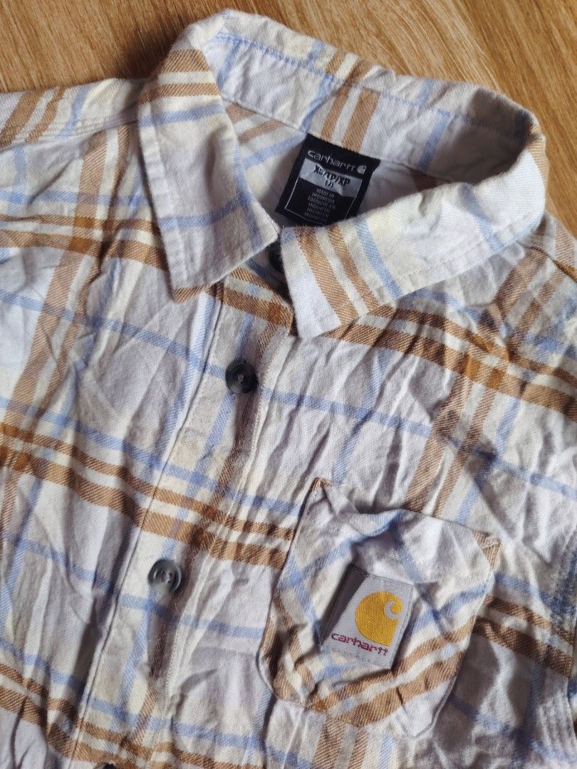 CARHARTT LONGSLEEVES (Category: Babies & Kids Fashion) located in Marikina City. Submitted by kingdrel (Listing ID 1467183754, Image 3). Description: CARHARTT LONGSLEEVES W 15 L 21 VERYGOOD CONDITION NO ISSUE COLORATE 9.5-10 NEED WASH.