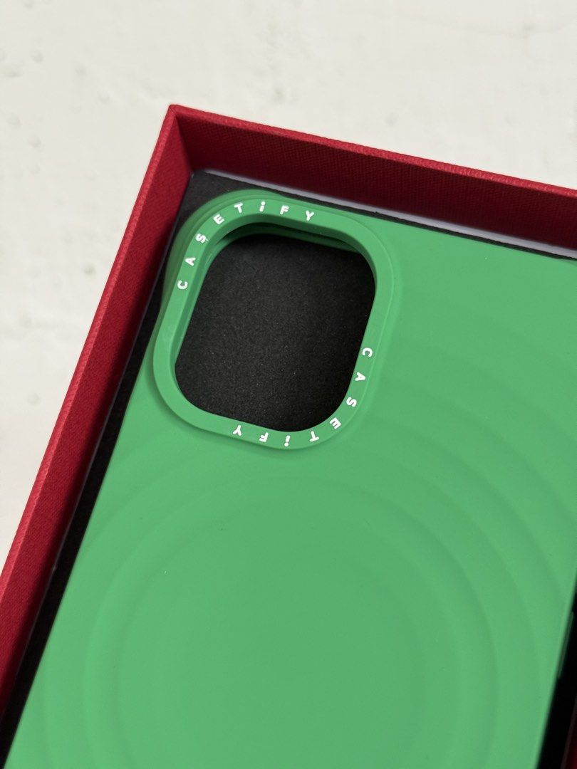 Casetify Case for iPhone 16 Plus in Vine Green (Category: Cases & Sleeves) located in General Santos City (Dadiangas). Submitted by xainera (Listing ID 1467361344, Image 2). Description: - This is not ORIGINAL (but a very good dupe), only bought from the 🍊 app. - Shipping fee c/o buyer. RFS: wrong size sent :’) 💳 MOP: GCash, BPI 🚚 MOD: JNT, LBC 📍 GenSan City .