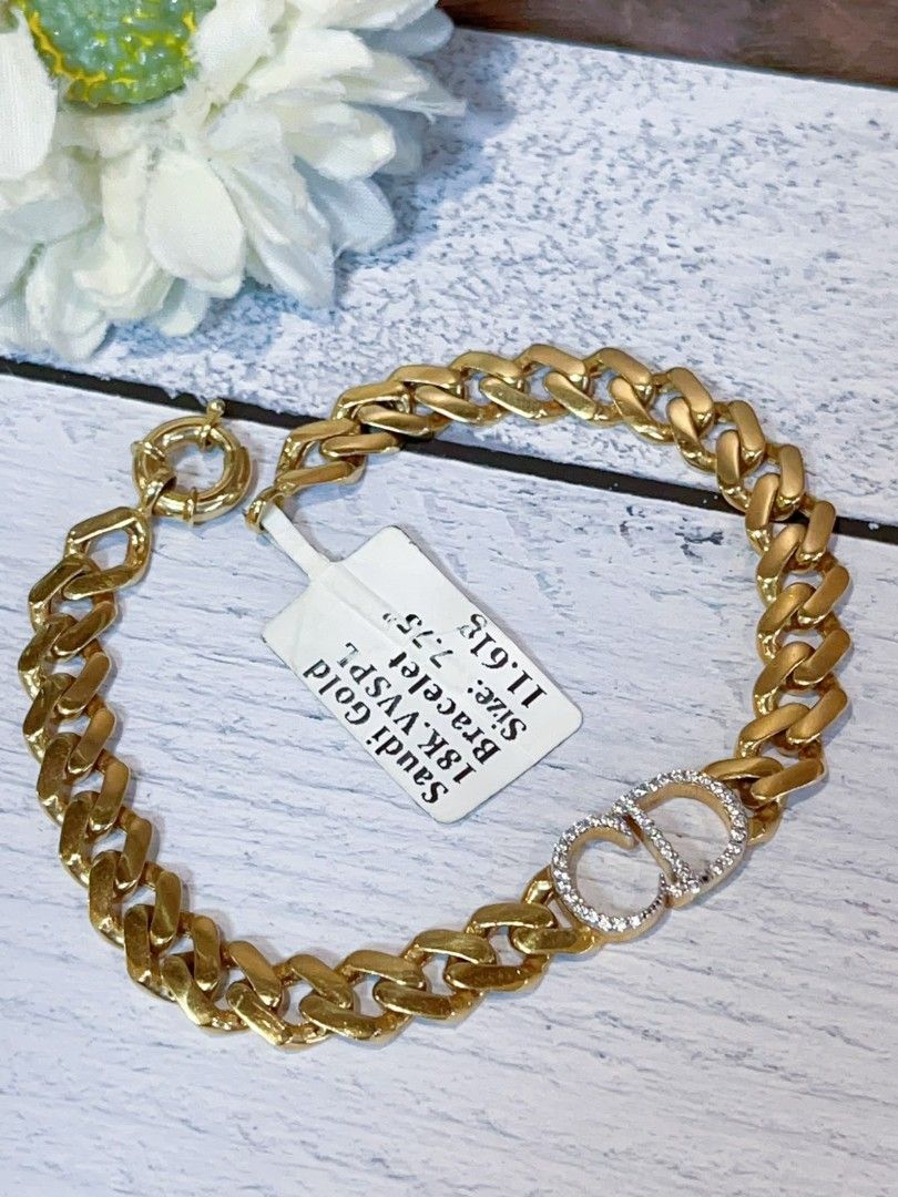 CD bracelet 18k gold (Category: Bracelets) located in Manila. Submitted by primejewelry (Listing ID 1467279140, Image 3). Description: .