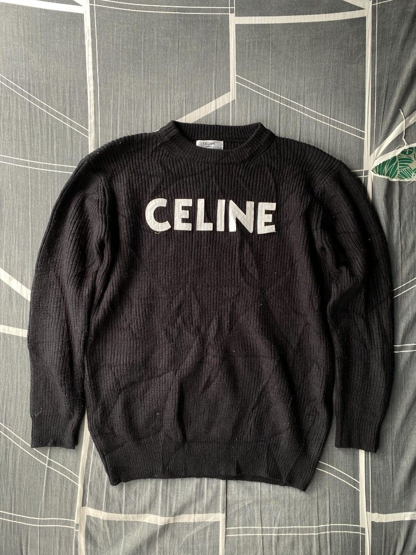 Celine knitted crew neck (Category: Coats, Jackets and Outerwear) located in Manila. Submitted by raymondrob54698 (Listing ID 1467309053, Image 1). Description: Size Large 22x27 no issue.