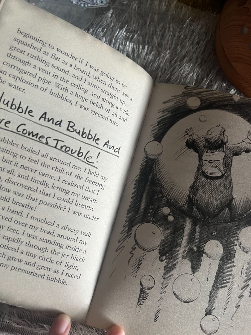Charlie Small Bubble And Bubble And Trouble Book (Category: Children's Books) located in Las Pinas. Submitted by shesells.013 (Listing ID 1467302554, Image 2). Description: - Title: Charlie Small Adventure Journal - Content: Packed with wild stories, sketches, and illustrations - Target Audience: Great read for kids - Condition: Spine intact, pages clean, normal yellowing of pages from age, crease lines along cover edges and corners. 💬 DM if int