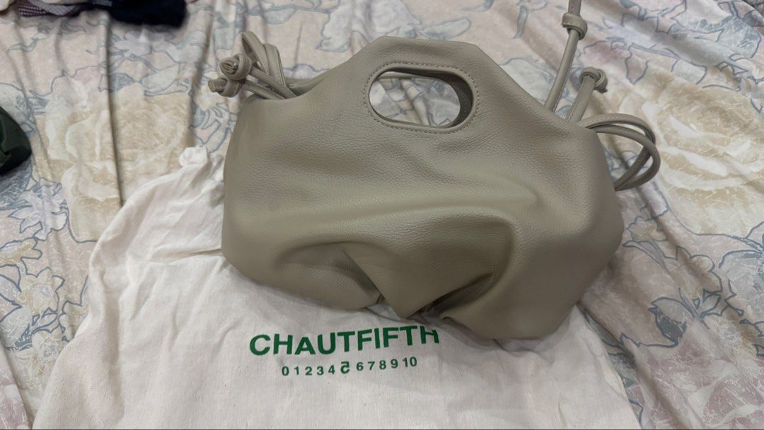 Chautfifth Taupe Slouchy Bag (Category: Shoulder Bags) located in Manila. Submitted by cjy041 (Listing ID 1467181275, Image 3). Description: - Brand: Chautfifth (vietnam brand) - Color: Taupe - Material: Slouchy leather - Handles: can be cross body/ shoulder - Closure: Secure zip top closure - Inclusions: Comes with matching branded dust bag - RFS: declutter/ not using that much - Condition: Excellent/Well-maintained - Mode of Payment: GCash, BPI