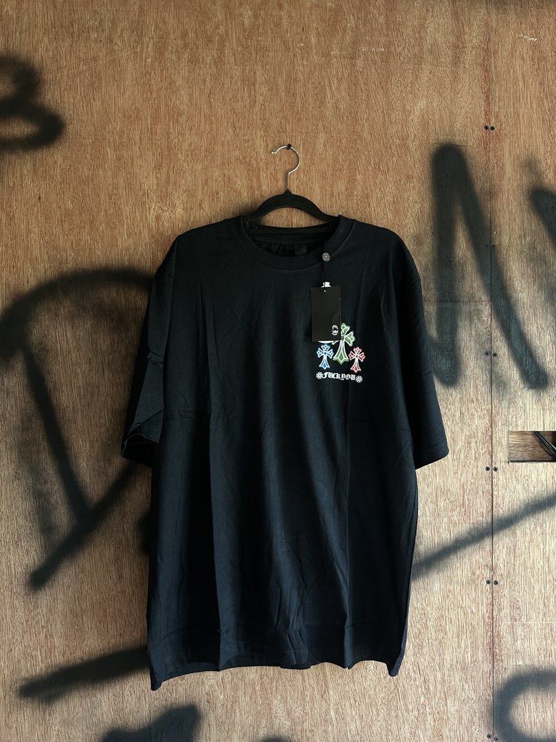 Chrome Hearts (Category: Tshirts & Polo Shirts ) located in Makati City. Submitted by mikobalcueva (Listing ID 1467197650, Image 1). Description: Brand New! Heavy Cotton 💯 350 Each. Can ship nationwide! Color may vary due to lighting and camera quality. 📍Aguilar.