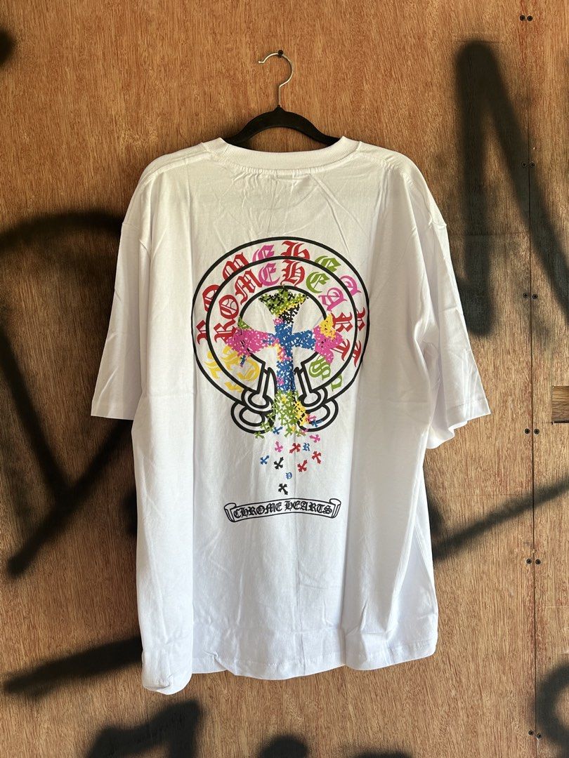 Chrome Hearts (Category: Tshirts & Polo Shirts ) located in Makati City. Submitted by mikobalcueva (Listing ID 1467199497, Image 2). Description: Brand New! Heavy Cotton 💯 350 Each. Can ship nationwide! Color may vary due to lighting and camera quality. 📍Aguilar.