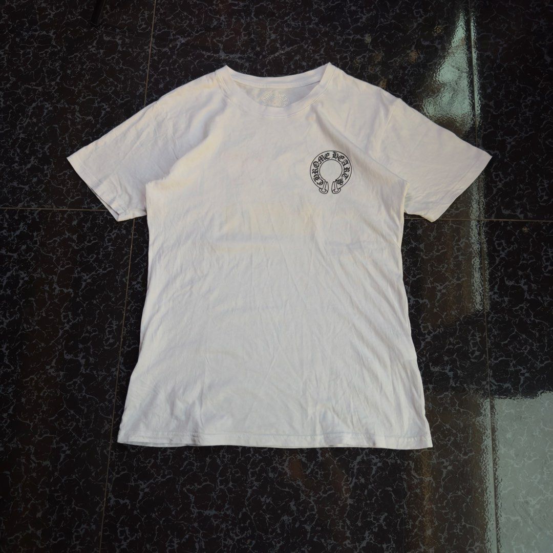 Chrome hearts x Matty Boy Tee (Category: Luxury Apparel) located in Ozamiz City. Submitted by vanouy (Listing ID 1467313126, Image 1). Description: Issue: Color on graphic .